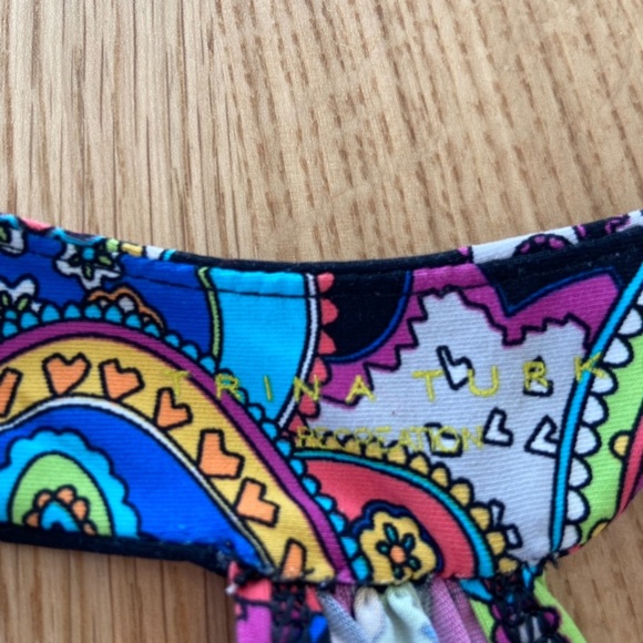 Trina Turk Racerback Paisley Tank - Picture 3 of 6